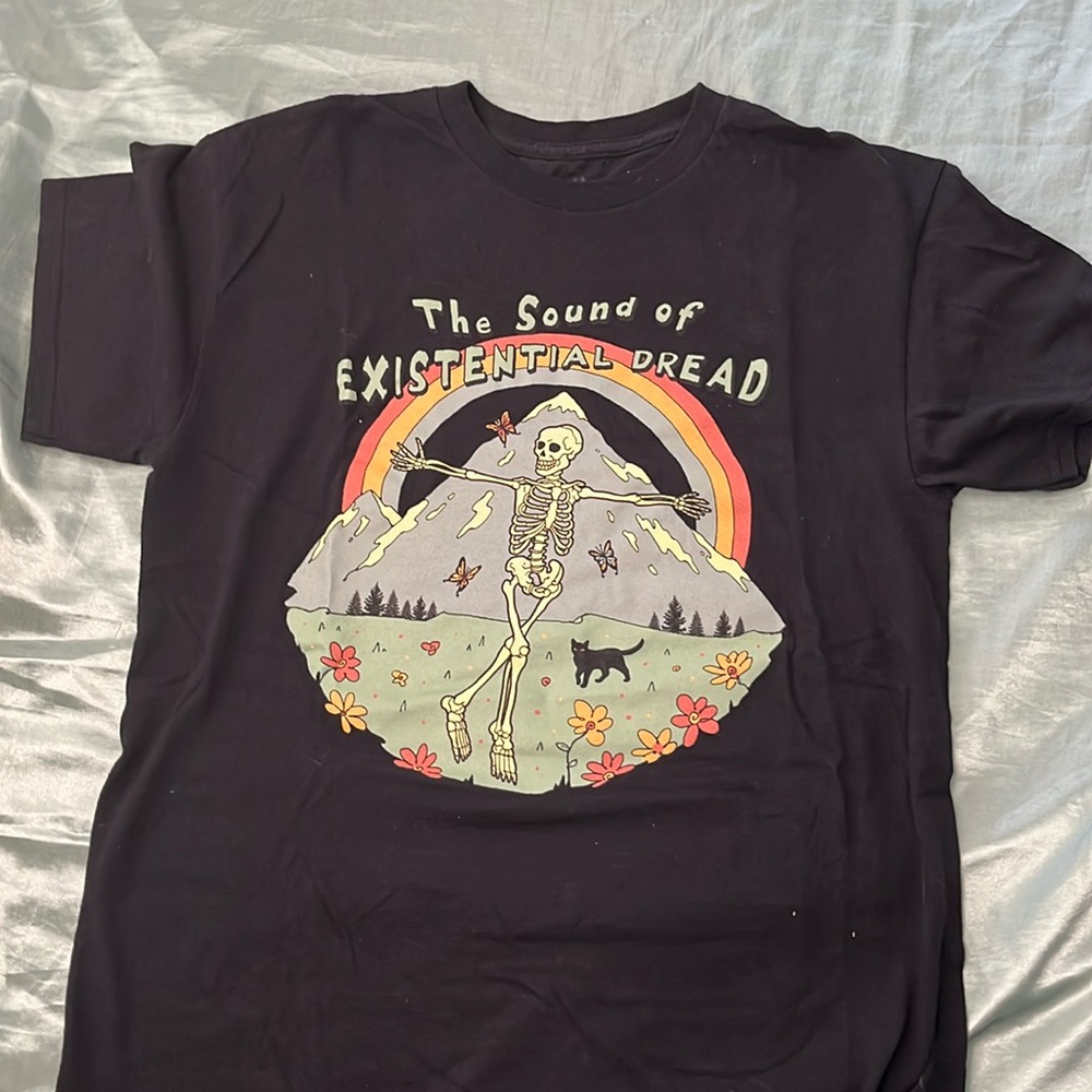 Black Tee The Sound of Existential Dread